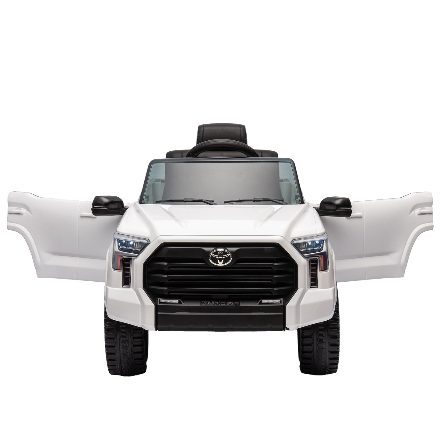 Officially Licensed Electric Toyota Tundra Pickup: 12V Ride On Toy with Parental Remote Control, 2.4G, Three Speed Adjustable, Power Display - Kids' Electric Car (Color & Size Options)