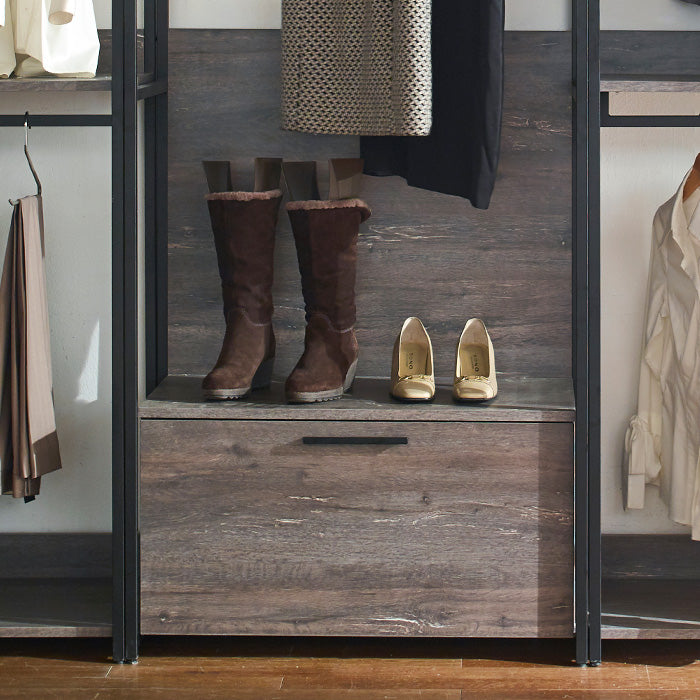 Klair Living Wood Walk-in Closet System