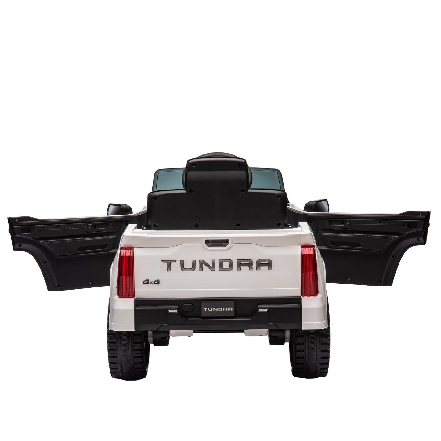 Officially Licensed Electric Toyota Tundra Pickup: 12V Ride On Toy with Parental Remote Control, 2.4G, Three Speed Adjustable, Power Display - Kids' Electric Car (Color & Size Options)