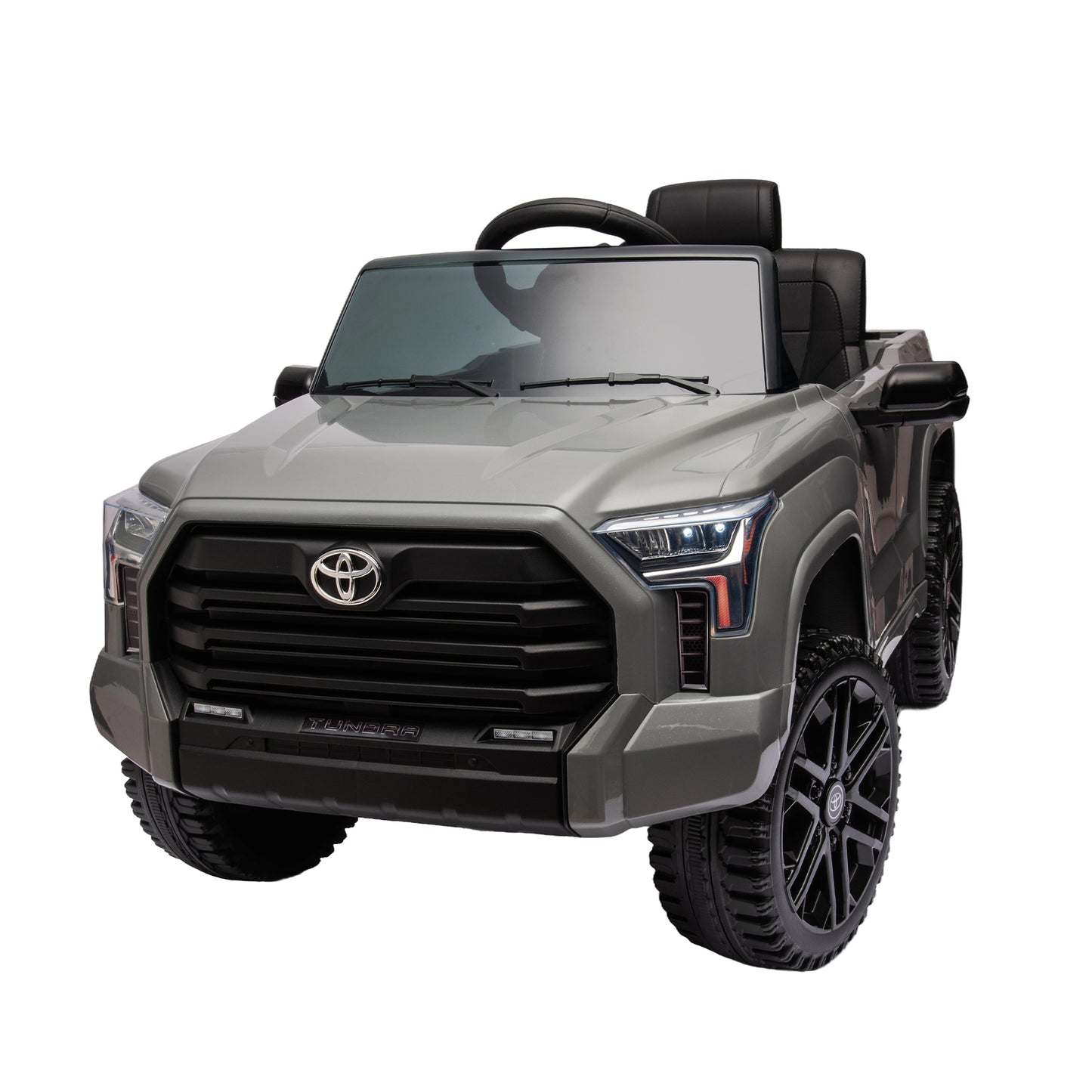 Officially Licensed Toyota Tundra Electric Pickup Car Ride-On for Kids | 12V Electric Ride-On Toy | 2.4G W/Parents Remote Control | Three Speed Adjustable | Power Display | Red