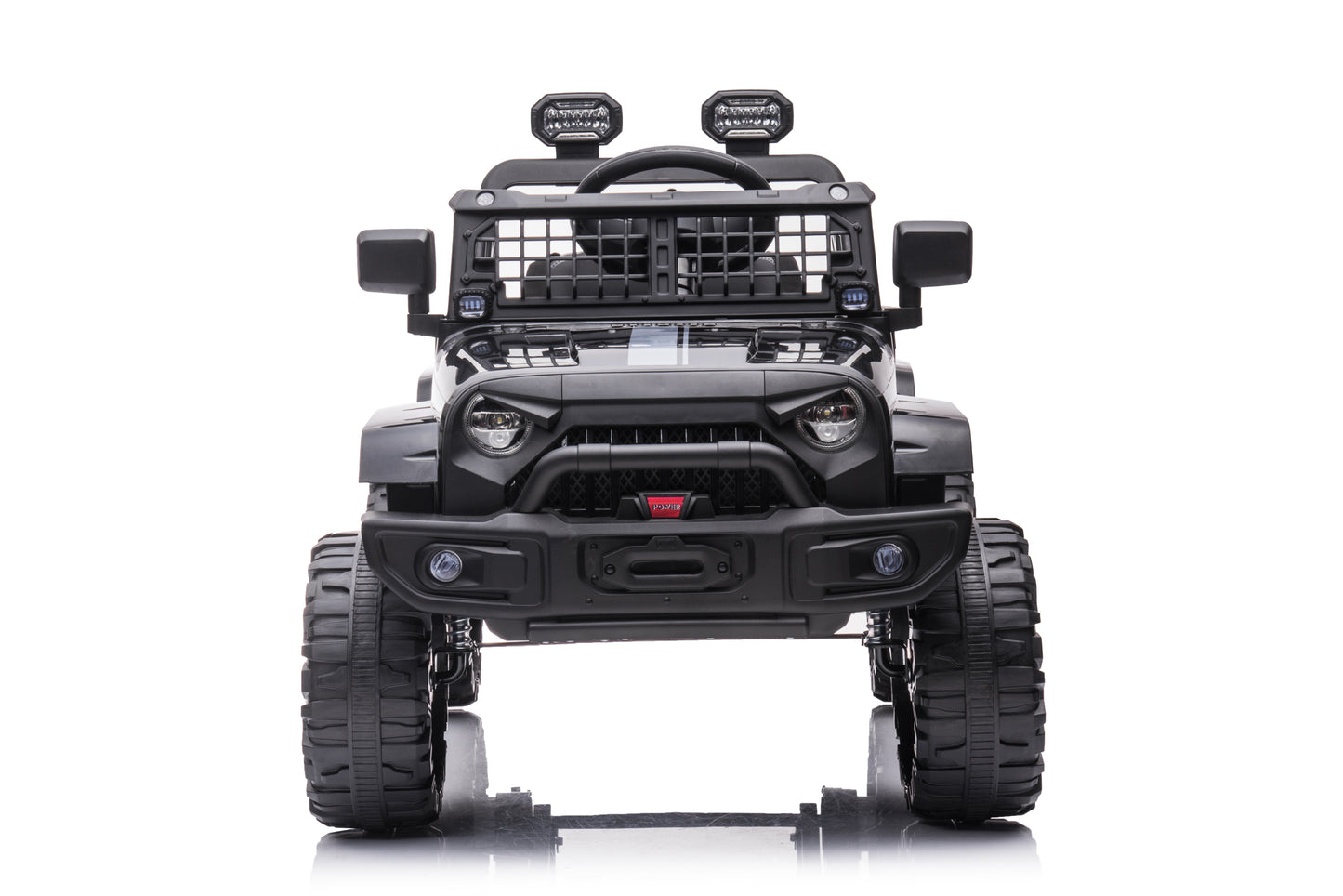 Powered Ride-On Truck, 12V Battery, Parent Remote Control, Foot Pedal, FM, LED Headlights - Fun and Safe Ride for Kids with Realistic Features and Exciting LED Lights