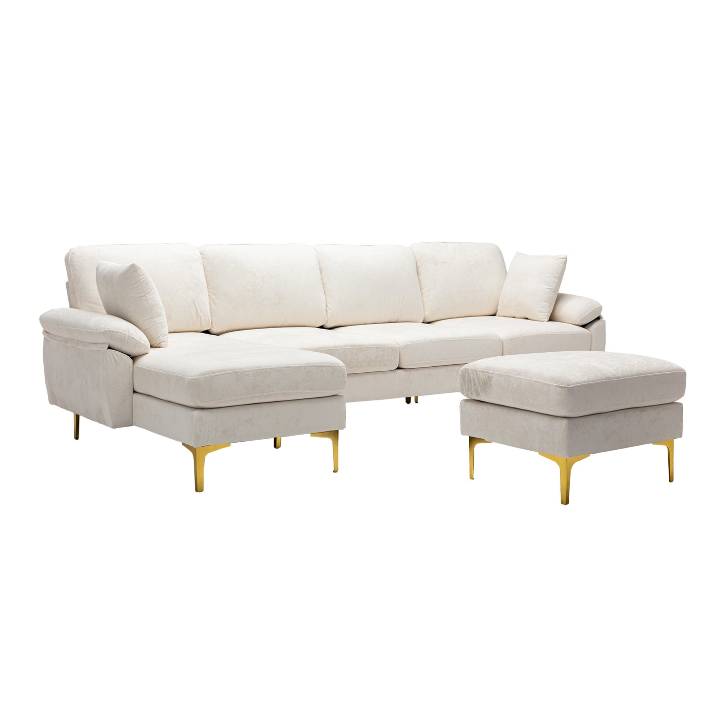 Accent Sofa: Stylish & Comfortable Living Room Sectional Sofa - Choose Your Perfect Size & Color