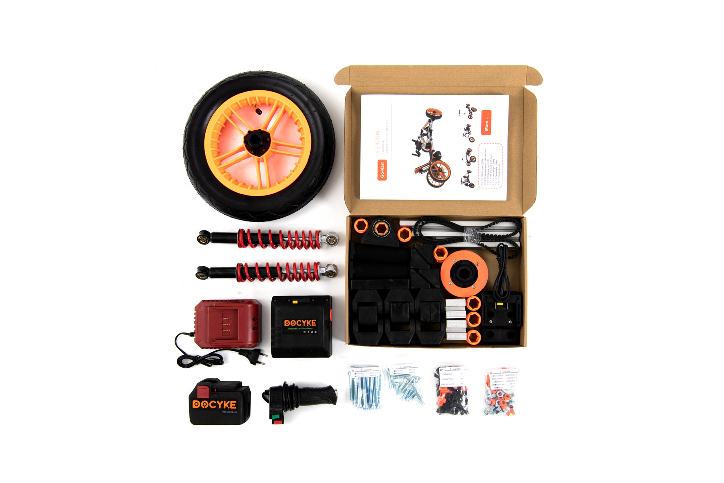 Upgrade Your Go-Kart with the KidRock Electric Package for S/M/L Kits: Boost Performance and Enjoy Effortless Speed!