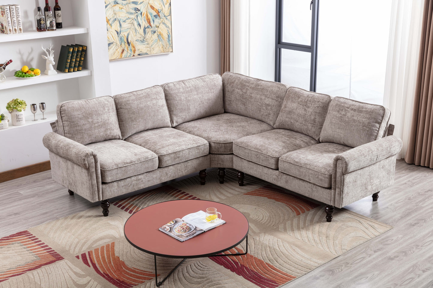 COOLMORE Accent Sofa: Stylish Living Room Sectional Sofa with Unique Color and Size Options