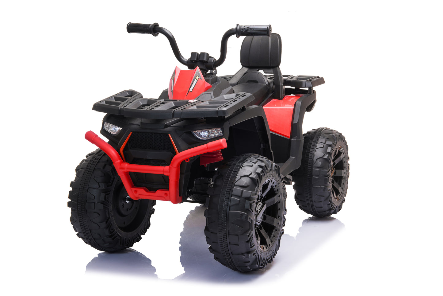 24V ATV Double Drive Children Ride-on Car With 200W*2 12V4.5AH*2 Forward & Backward, High & Low Speed, Music, Lights, USB, MP3, Power Display, Volume - Red, Blue, Black - Sizes Available