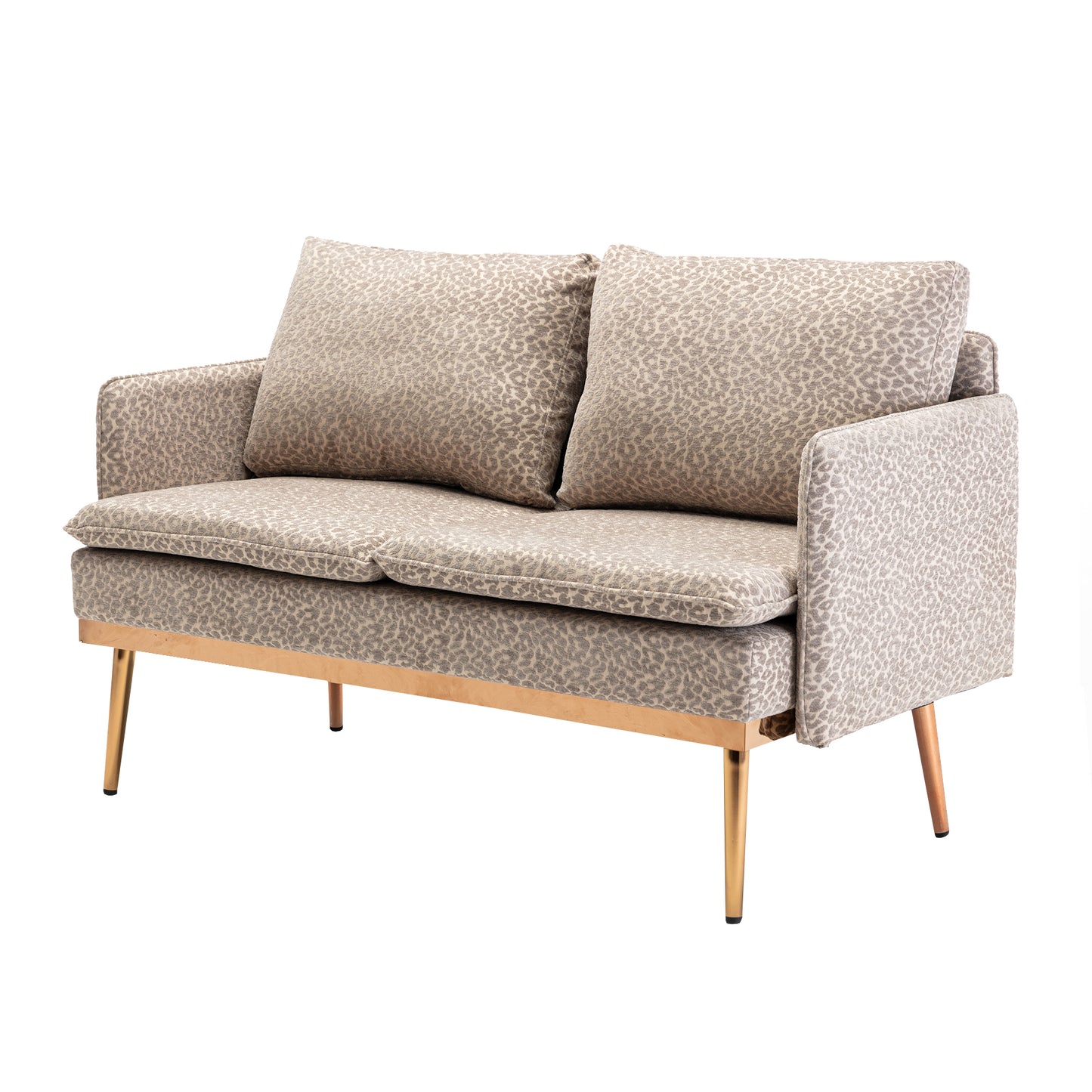 Coolmore Accent Sofa: Loveseat with Iron Feet - Stylish, Comfortable, and Durable Sofa in Various Colors and Sizes