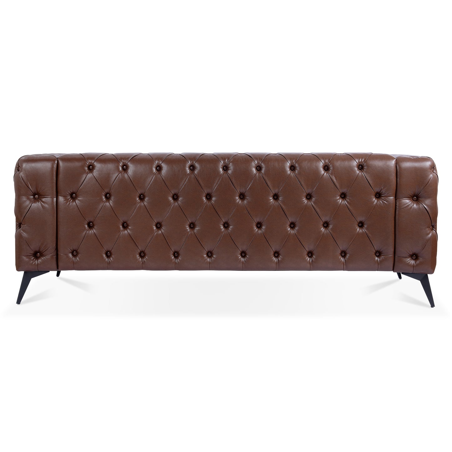 84.06-Inch Width Traditional Square Arm 3-Seater Sofa with Removable Cushions: Classic Comfort and Style in a Timeless Design, Available in Various Colors