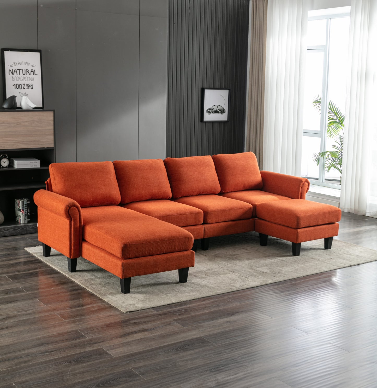 Accent Sofa Sectional for Living Room: COOLMORE - Comfortable, Stylish, and Spacious with Multiple Color Options and Size Variations