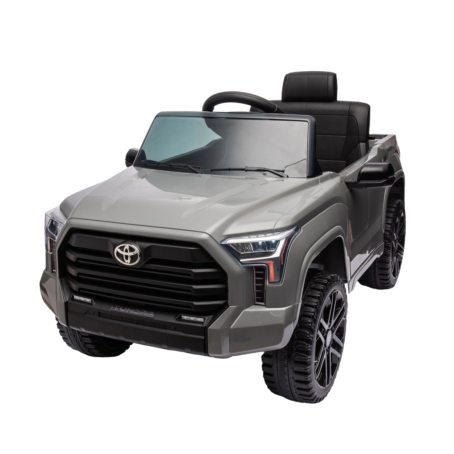 Officially Licensed Toyota Tundra Electric Pickup Car Ride-On for Kids | 12V Electric Ride-On Toy | 2.4G W/Parents Remote Control | Three Speed Adjustable | Power Display | Red