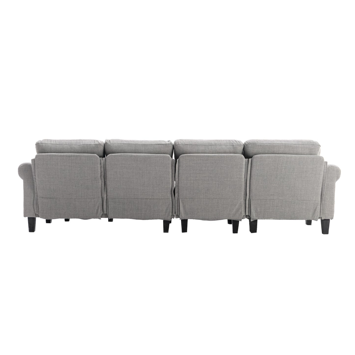 Accent your living room with the COOLMORE Sectional Sofa - Stylish, Comfortable, and Versatile: Available in Multiple Colors and Sizes!