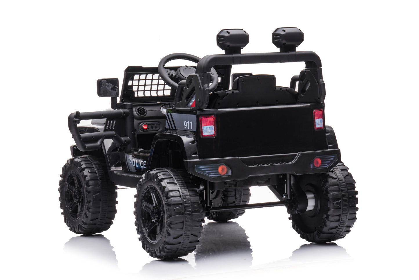 Powered Ride-On Truck, 12V Battery, Parent Remote Control, Foot Pedal, FM, LED Headlights - Fun and Safe Ride for Kids with Realistic Features and Exciting LED Lights