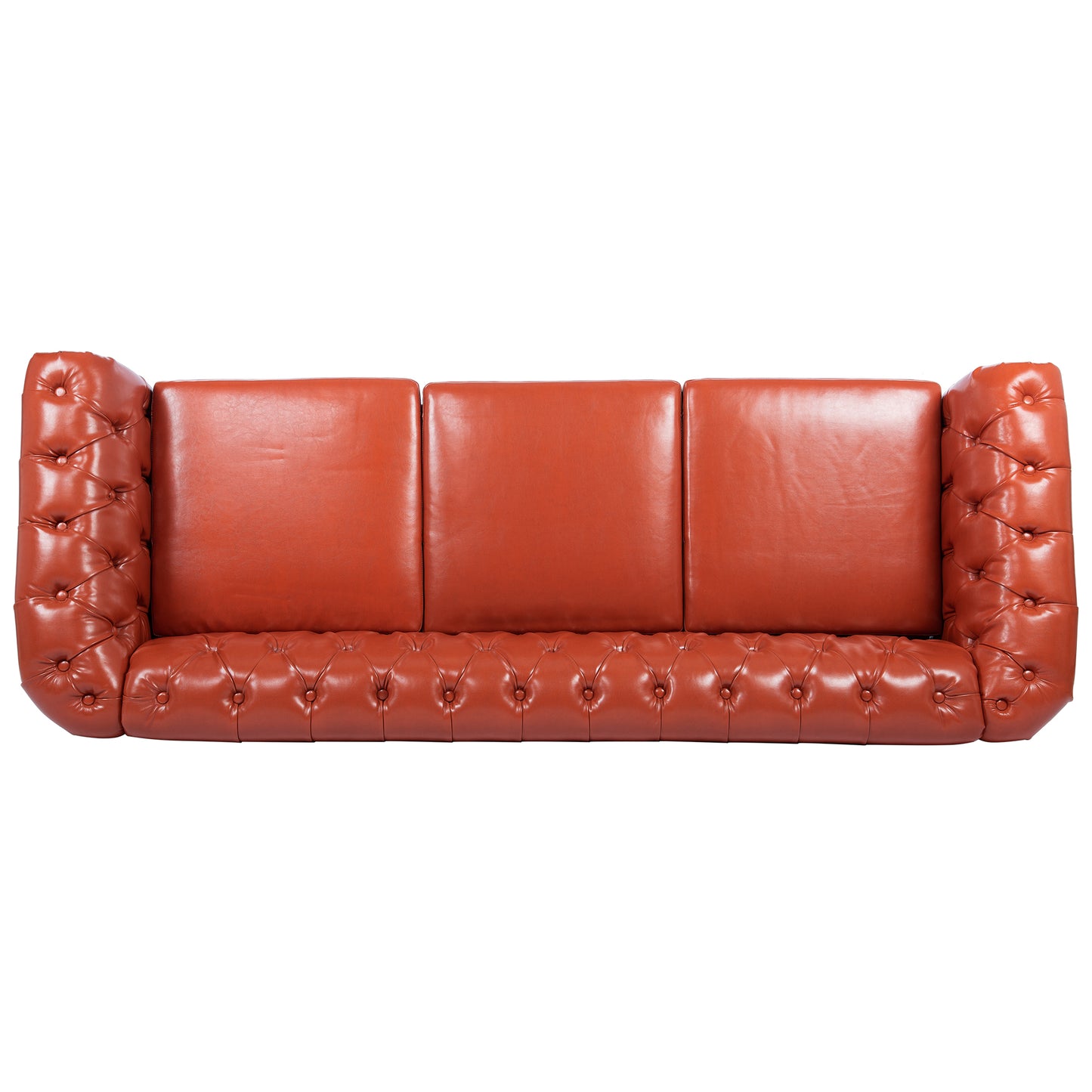 84.65" Rolled Arm Chesterfield 3 Seater Sofa: Classic Design, Luxurious Comfort, Multiple Colors and Sizes