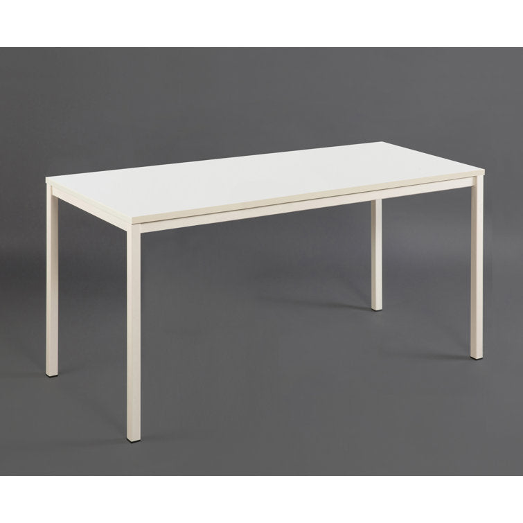 Klair Living 63" Contemporary Wood and Metal Computer Desk