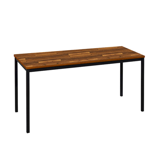 Klair Living 63" Contemporary Wood and Metal Computer Desk