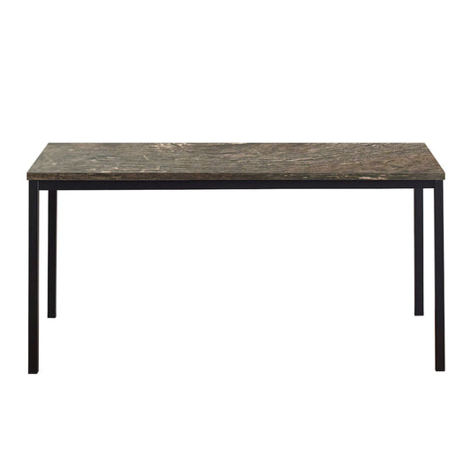 Klair Living 63" Contemporary Wood and Metal Computer Desk