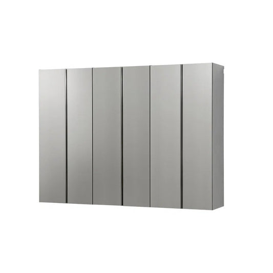 Garage TECH Series 96 in. W x 72 in. H x 20 in. D Metallic Grey Garage Cabinet Set D (3-Piece)