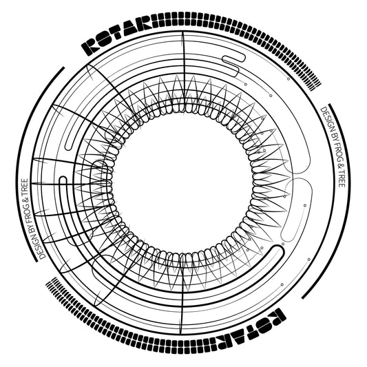 Rotari Rim Covers Vinyl Stickers: Durable 3M 180mC Casting-Grade, Enhance Wheel Aesthetics with Various Colors and Sizes