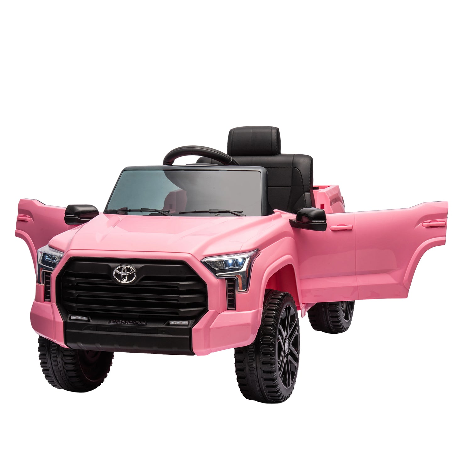 Officially Licensed Electric Toyota Tundra Pickup: 12V Ride On for Kids, 2.4G Remote Control, Three-Speed Adjustable, Power Display | Buy Now!