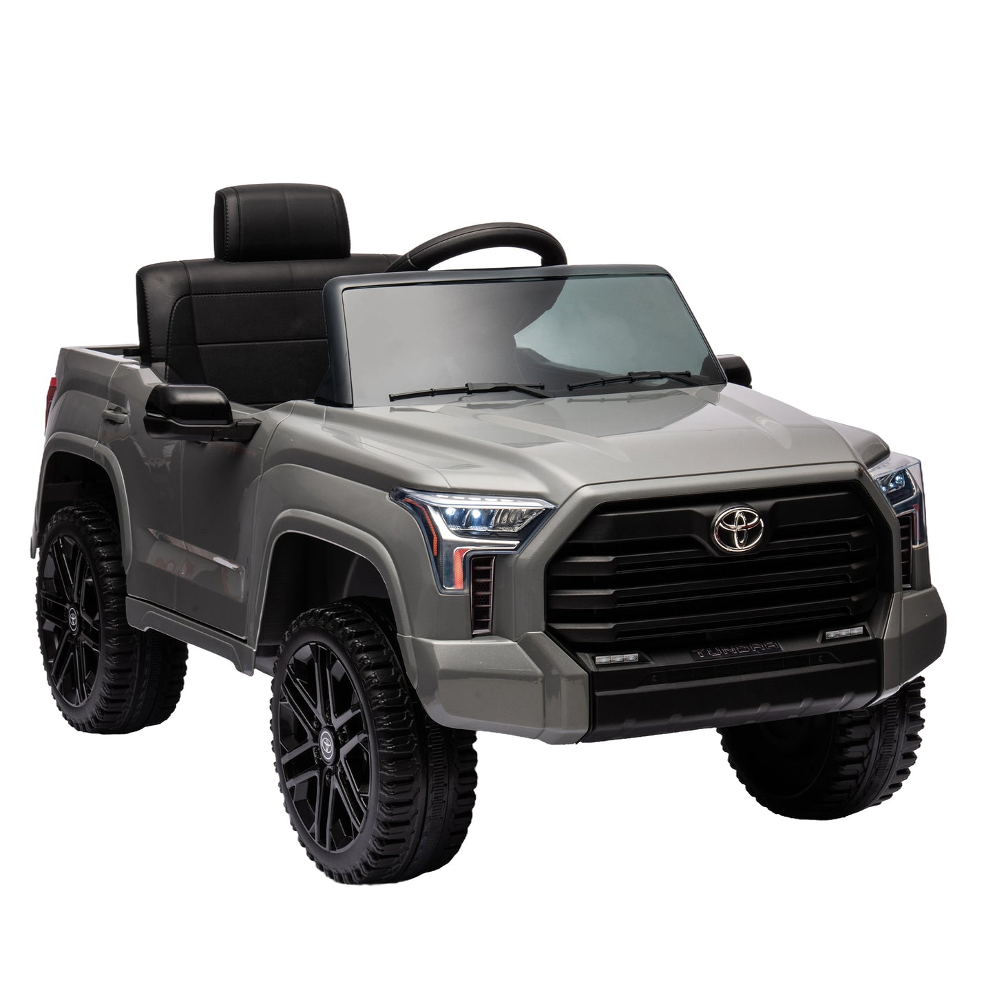 Officially Licensed Toyota Tundra Electric Pickup Car Ride-On for Kids | 12V Electric Ride-On Toy | 2.4G W/Parents Remote Control | Three Speed Adjustable | Power Display | Red