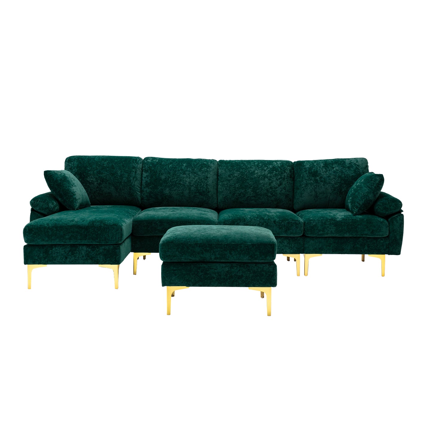 Accent Sofa: Stylish and Comfortable Living Room Sectional Sofa with Unique Color and Size Options