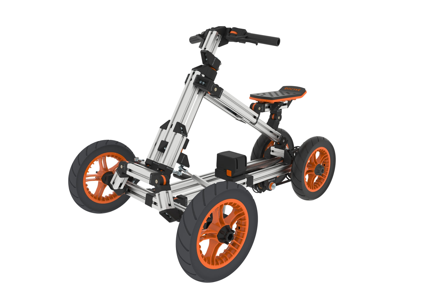 Modular Design High-Strength Material Electric Innovation Kart: Over 20 Assembly Methods, Ideal for Outdoor Sports & Parent-Child Interaction