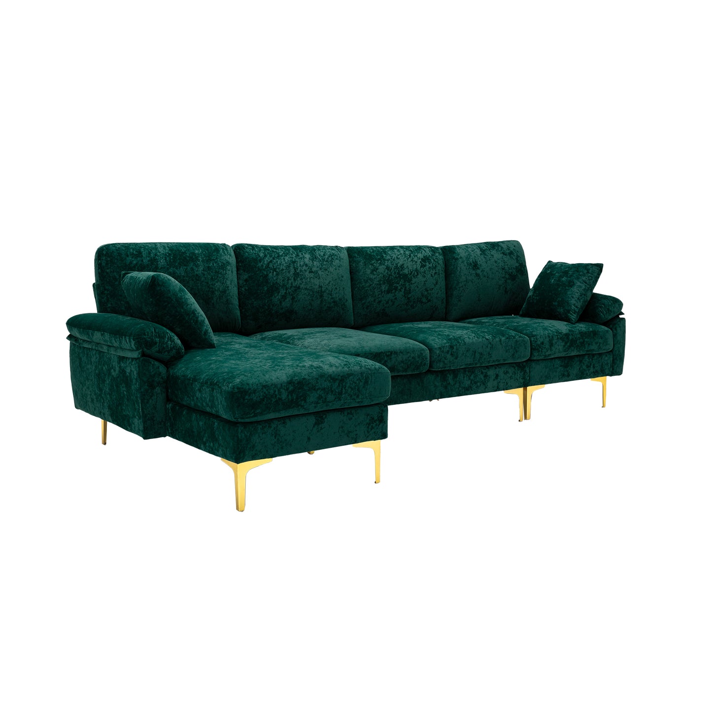 Accent Sofa: Stylish and Comfortable Living Room Sectional Sofa with Unique Color and Size Options