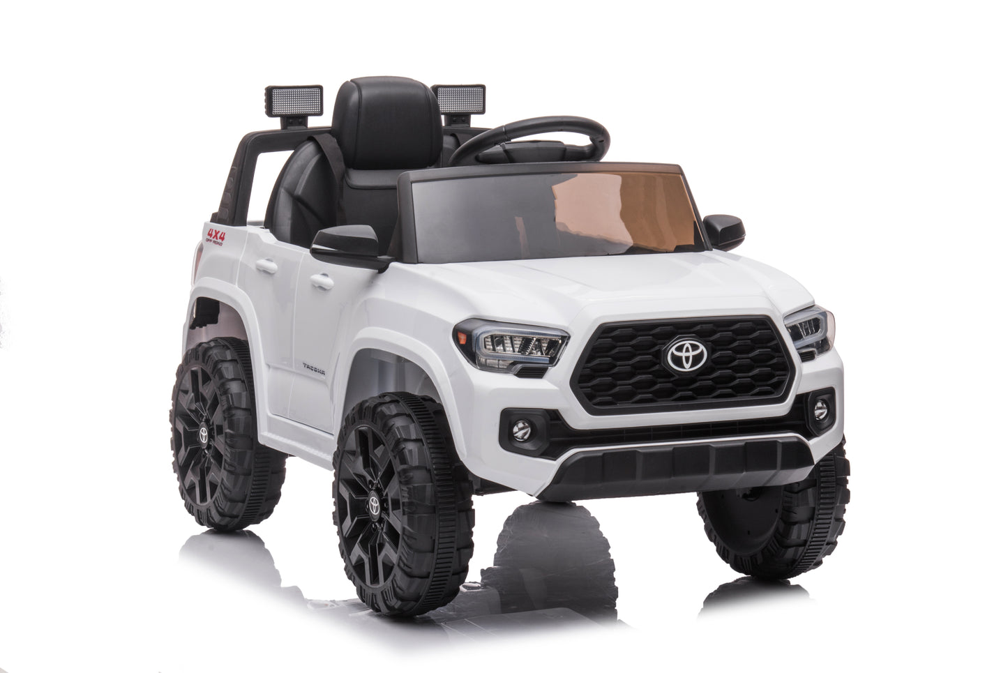 【PATENTED PRODUCT】Official Licensed Toyota Tacoma Ride-on Car, 12V Battery Powered Electric Kids Toys - Get Your Dealership Certificate Today!