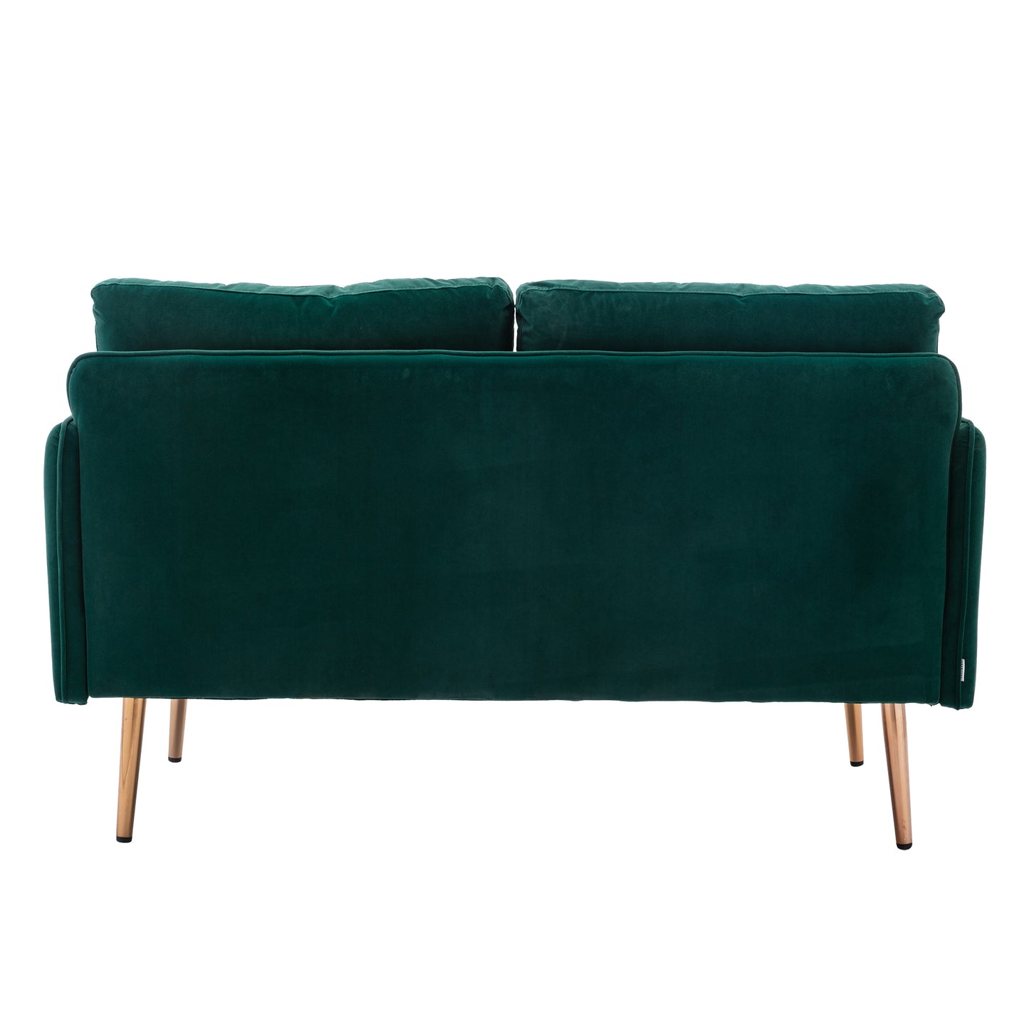 Velvet Accent Sofa with Stainless Feet - COOLMORE: Comfortable and Stylish Loveseat Sofa in Various Colors and Sizes