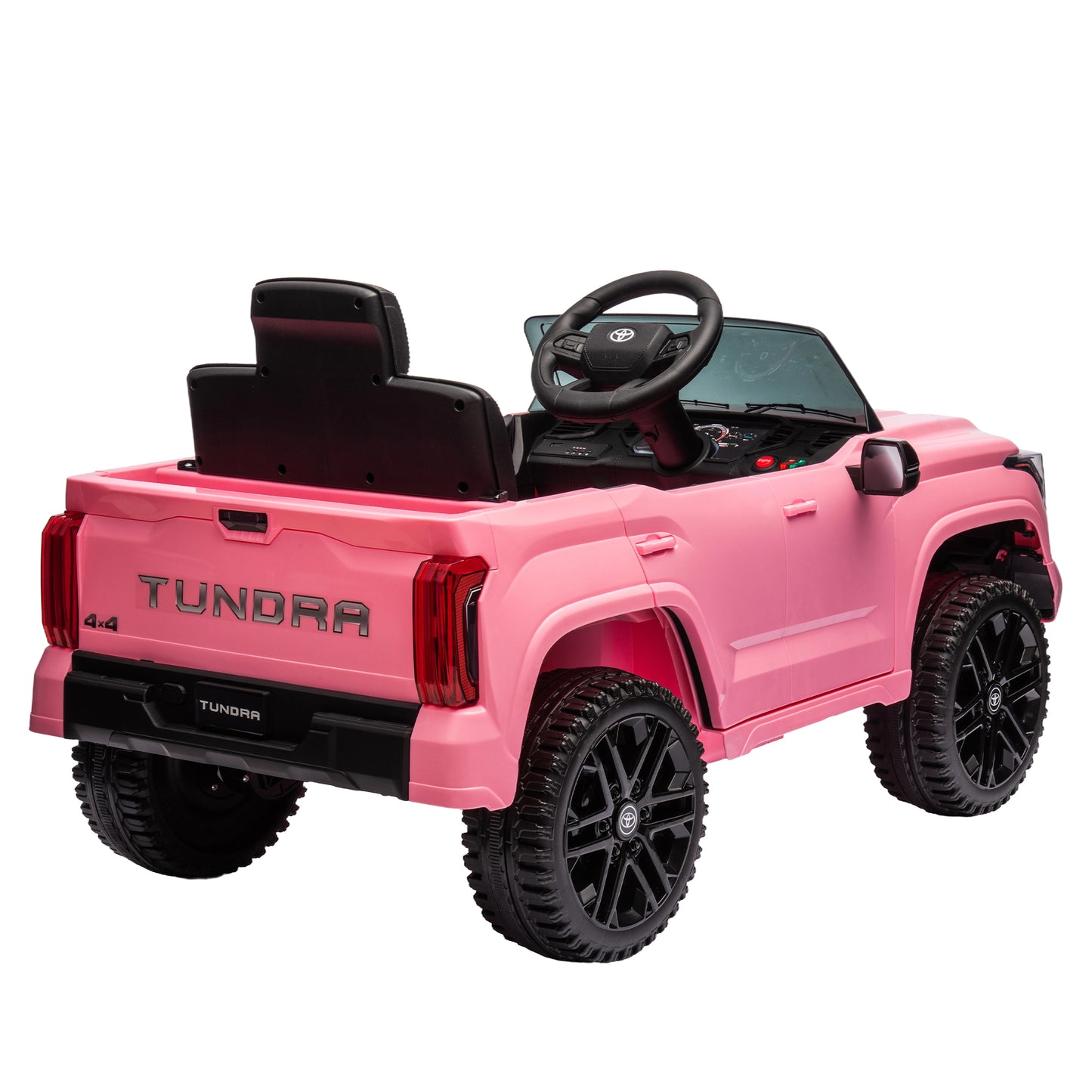 Officially Licensed Electric Toyota Tundra Pickup: 12V Ride On for Kids, 2.4G Remote Control, Three-Speed Adjustable, Power Display | Buy Now!