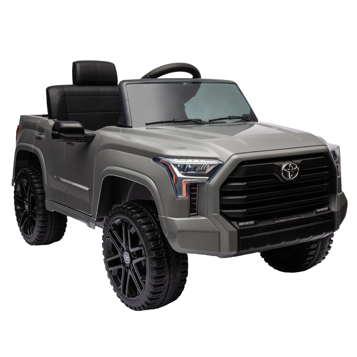 Officially Licensed Toyota Tundra Electric Pickup Car Ride-On for Kids | 12V Electric Ride-On Toy | 2.4G W/Parents Remote Control | Three Speed Adjustable | Power Display | Red