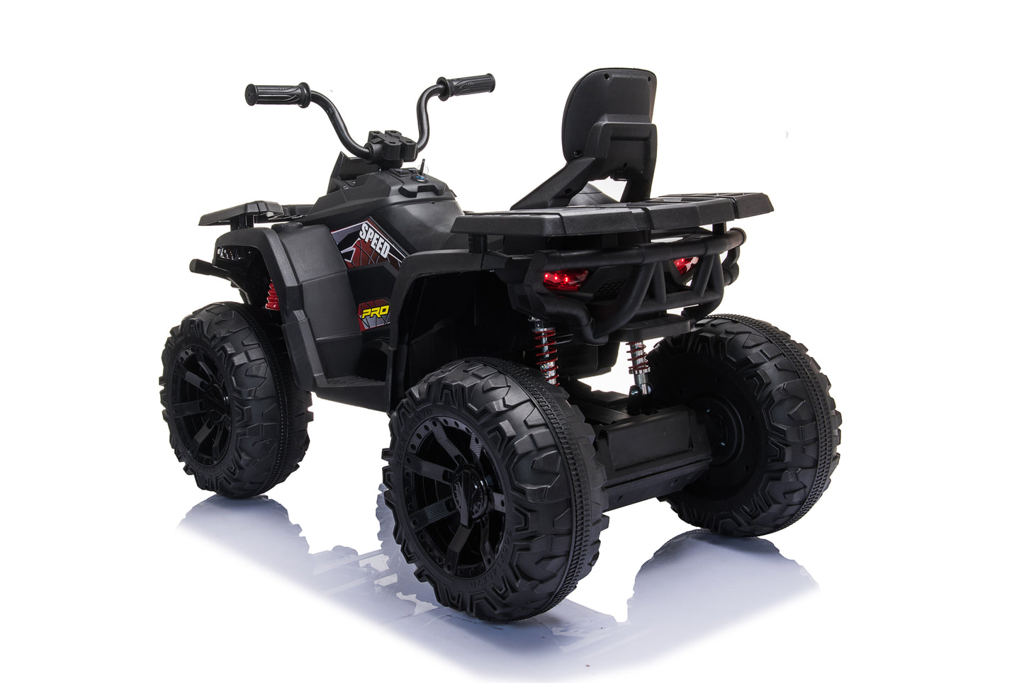 24V ATV Double Drive Children Ride-on Car with 200W*2 12V4.5AH*2 Forward & Backward, High & Low Speed, Music, Lights, USB, MP3, Power Display, Volume Control - Ideal for Kids - Various Colors and Sizes Available