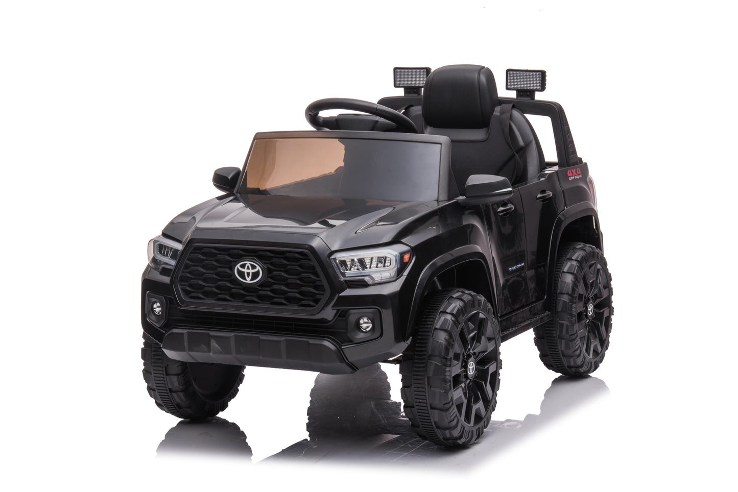 12V Battery Powered Electric Kids Ride-on Car, Official Licensed, Patented Product with Dealership Certificate Required, Toyota Tacoma Style, Multiple Colors and Sizes Available