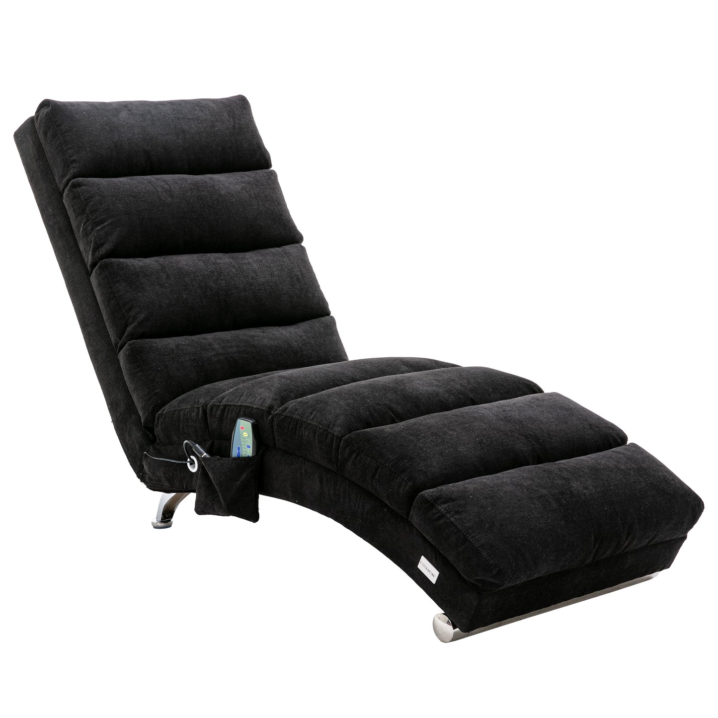 Linen Chaise Lounge Indoor Chair: Modern Long Lounger for Office or Living Room - COOLMORE.