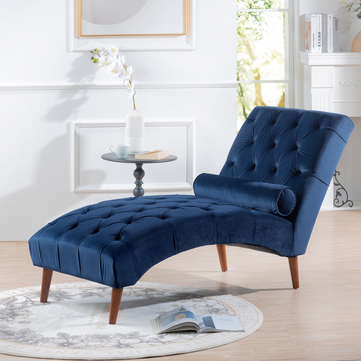 Upholstered Chaise Lounge: Luxurious Comfort, Elegant Design, Multiple Colors & Sizes Available