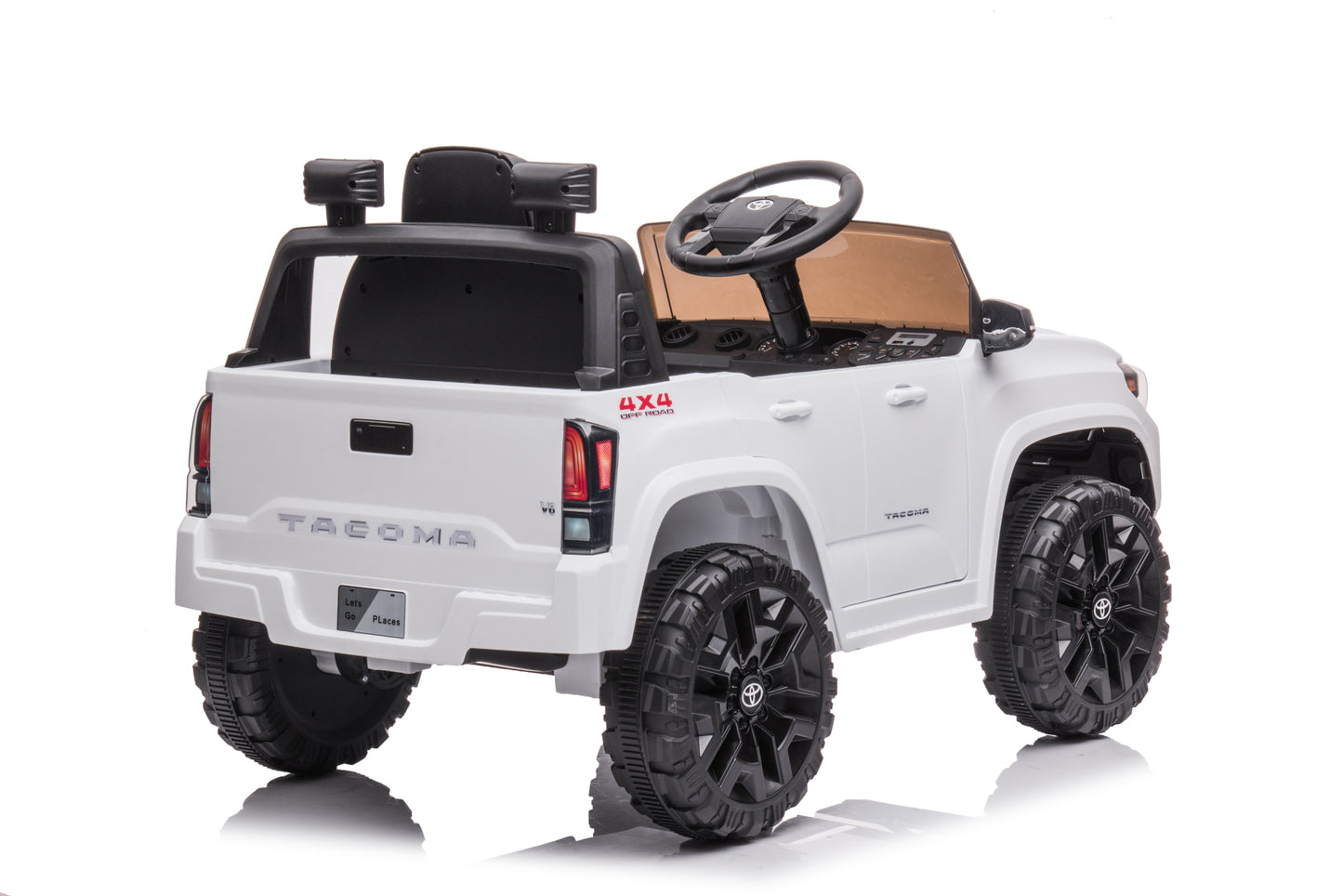 【PATENTED PRODUCT】Official Licensed Toyota Tacoma Ride-on Car, 12V Battery Powered Electric Kids Toys - Get Your Dealership Certificate Today!