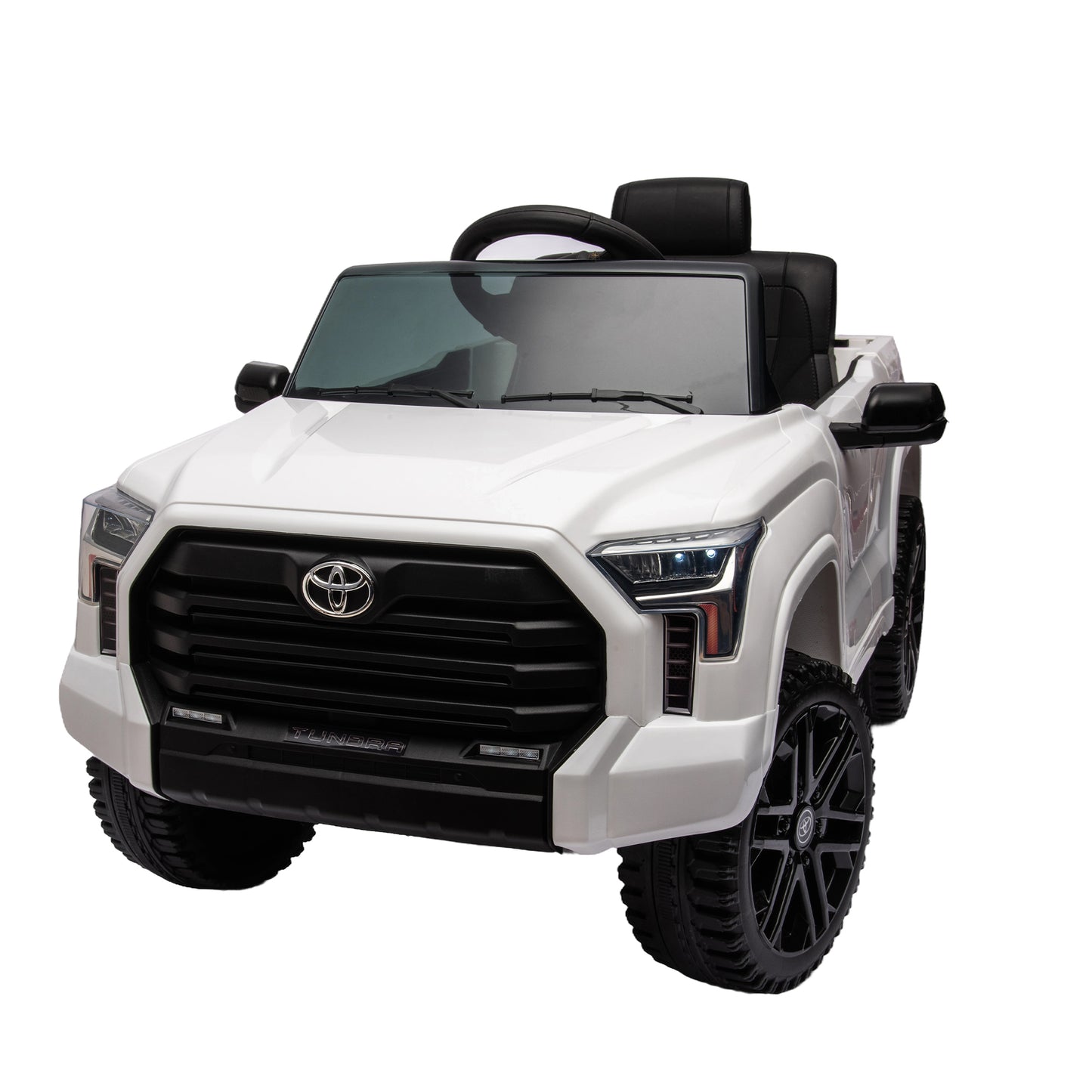 Officially Licensed Electric Toyota Tundra Pickup: 12V Ride On Toy with Parental Remote Control, 2.4G, Three Speed Adjustable, Power Display - Kids' Electric Car (Color & Size Options)