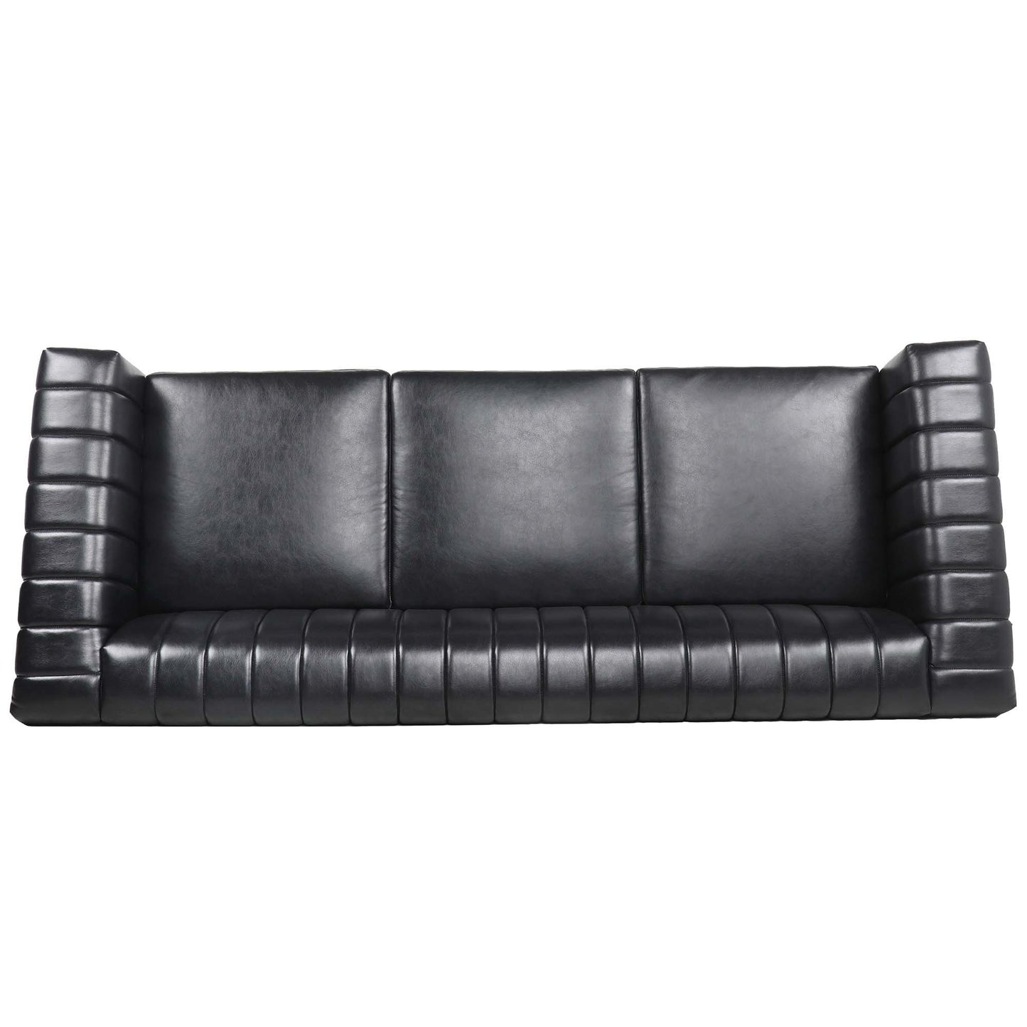 83.66" Traditional Square Arm Removable Cushion 3-Seater Sofa - Classic Design, Ample Seating, Multiple Color Options