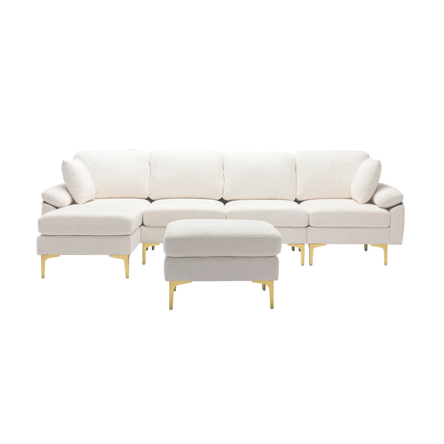 Accent Sofa: Stylish & Comfortable Living Room Sectional Sofa - Choose Your Perfect Size & Color