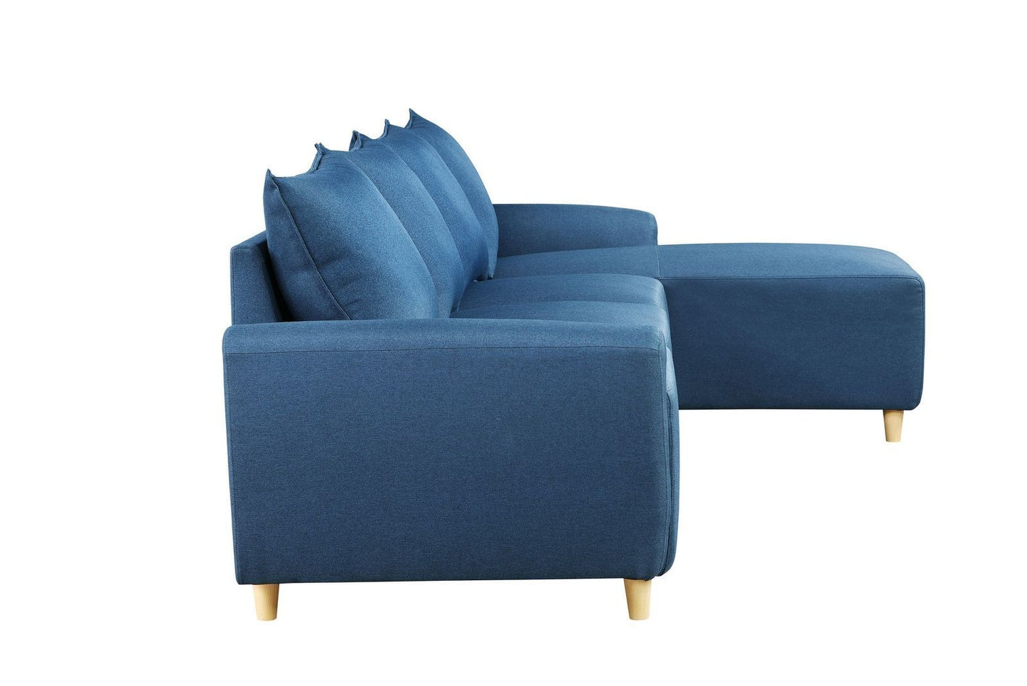 ACME Marcin Sectional Sofa: Blue Fabric, Comfortable and Stylish | 51820