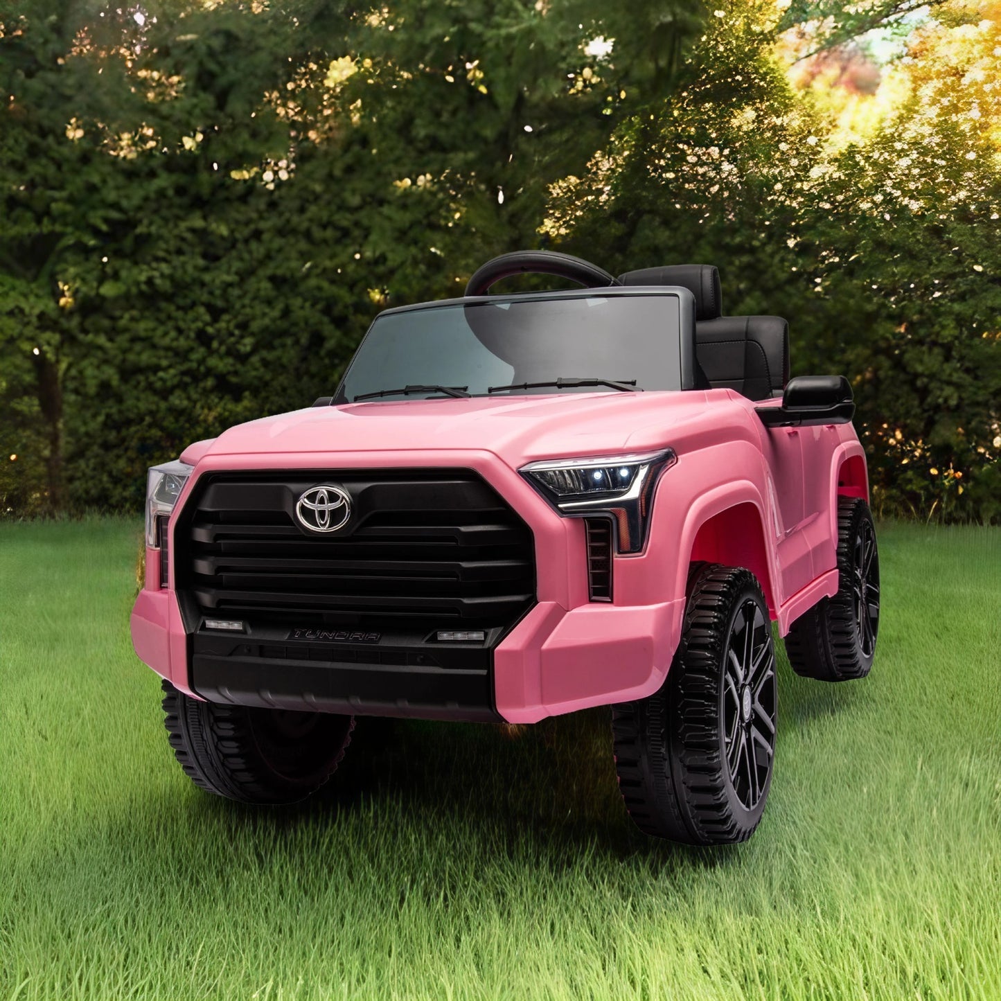 Officially Licensed Electric Toyota Tundra Pickup: 12V Ride On for Kids, 2.4G Remote Control, Three-Speed Adjustable, Power Display | Buy Now!