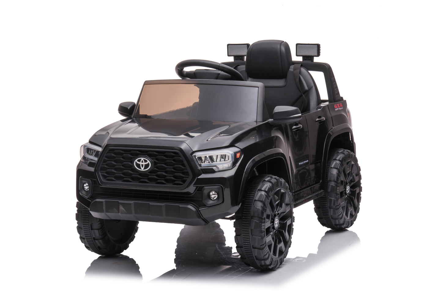 12V Battery Powered Electric Kids Ride-on Car, Official Licensed, Patented Product with Dealership Certificate Required, Toyota Tacoma Style, Multiple Colors and Sizes Available