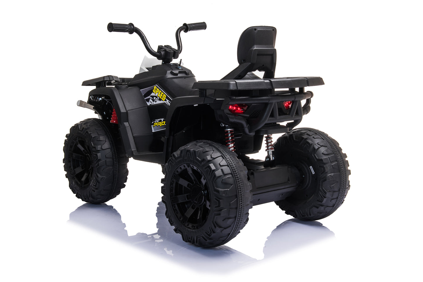 24V ATV Double Drive Children Ride-on Car with 200W*2 12V4.5AH*2 Forward & Backward, High & Low Speed, Music & Engine Start Sound, Light, USB, MP3, Power Display, Volume - Ideal for Kids!