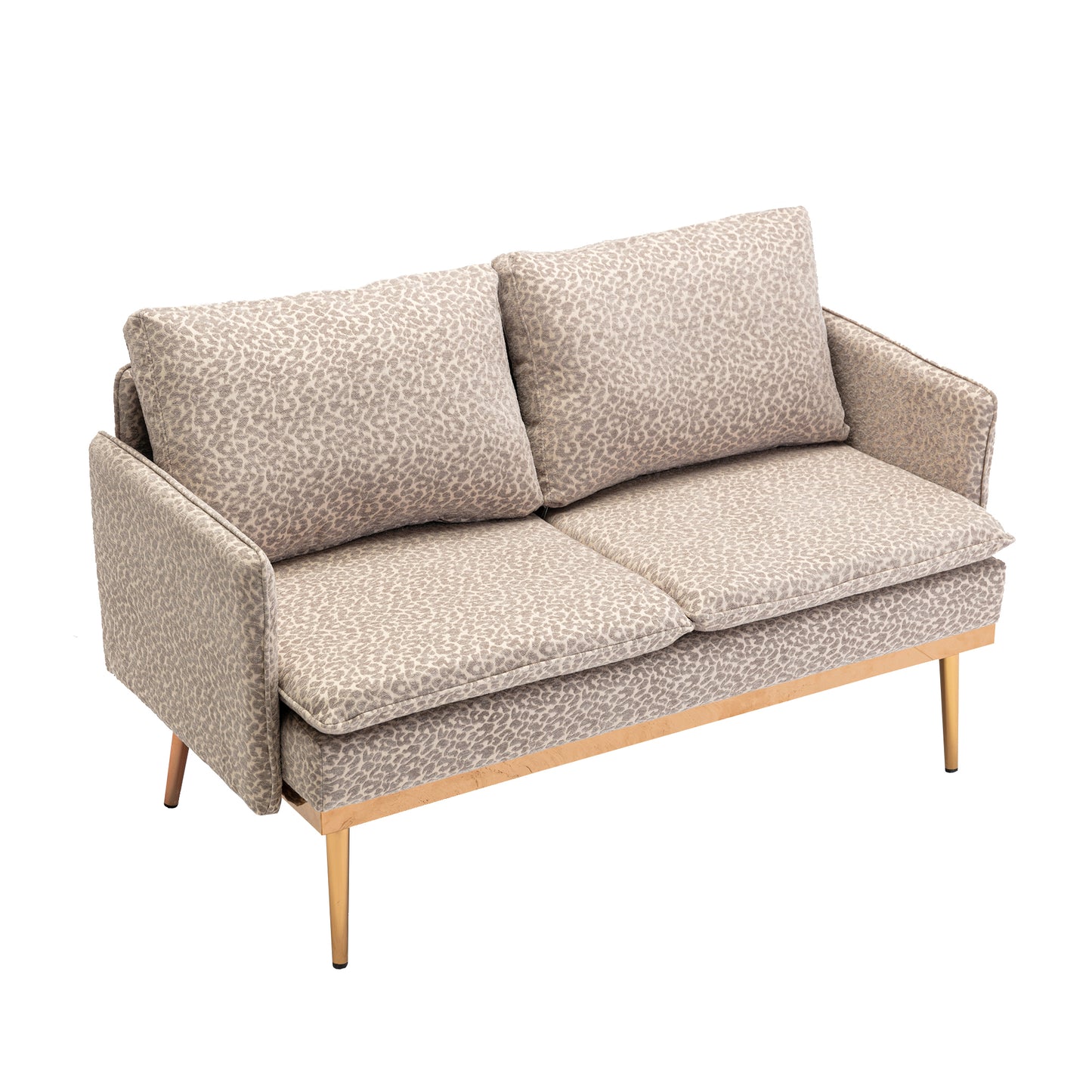 Coolmore Accent Sofa: Loveseat with Iron Feet - Stylish, Comfortable, and Durable Sofa in Various Colors and Sizes