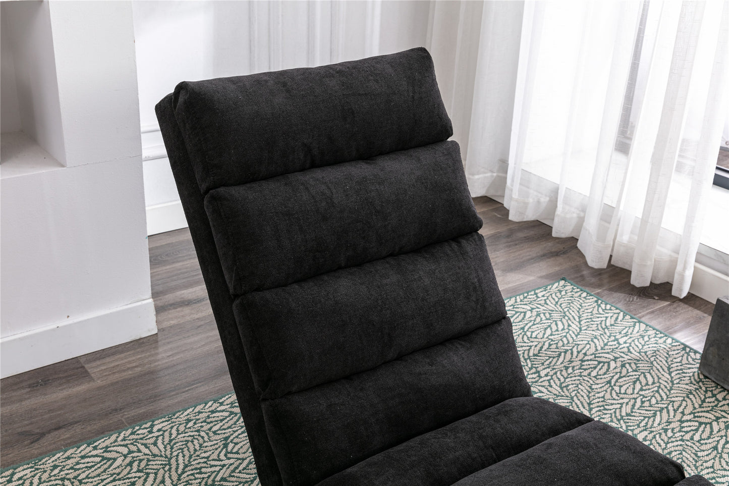 Linen Chaise Lounge Indoor Chair: Modern Long Lounger for Office or Living Room - COOLMORE.