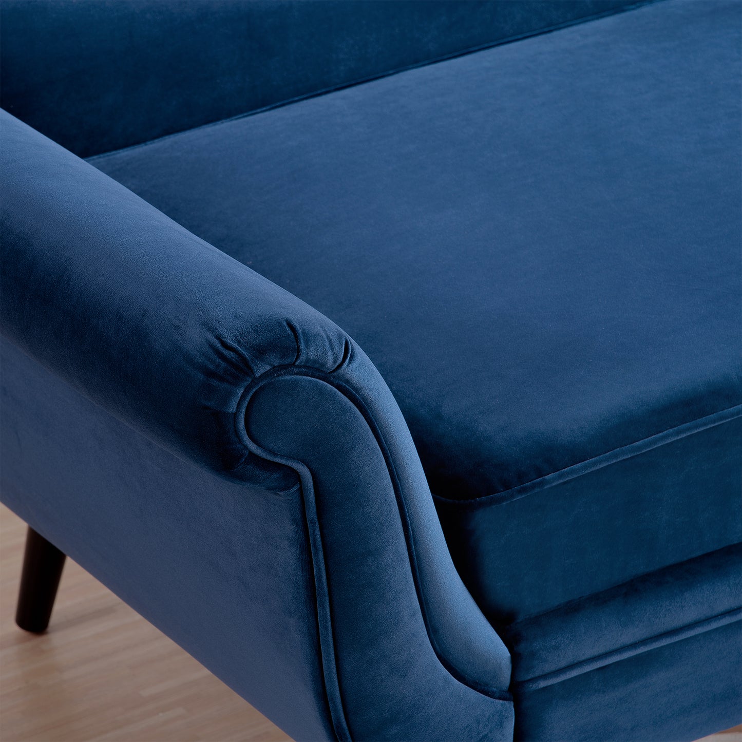 Chaise Lounge with Scroll Arm: Comfortable and Elegant Furniture for Relaxation - Available in Various Colors and Sizes