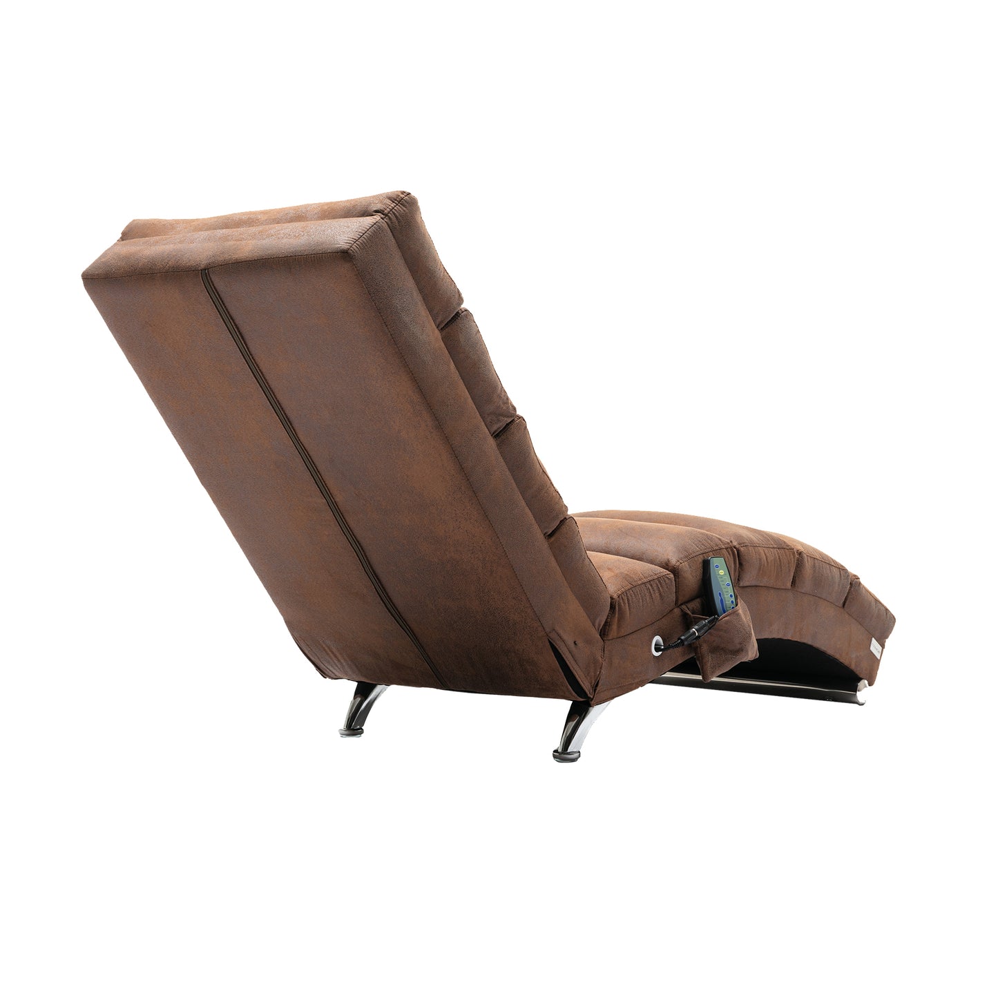 Linen Chaise Lounge Indoor Chair: Modern Long Lounger for Office or Living Room, Coolmore - Various Colors & Sizes