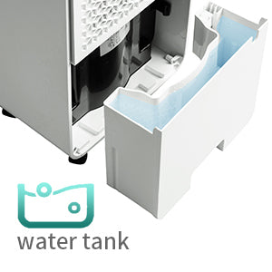 3,000 Sq. Ft. Dehumidifier, 30 Pint, Auto/Manual Drain, Quiet Operation, White Vinyl, Compact & Efficient