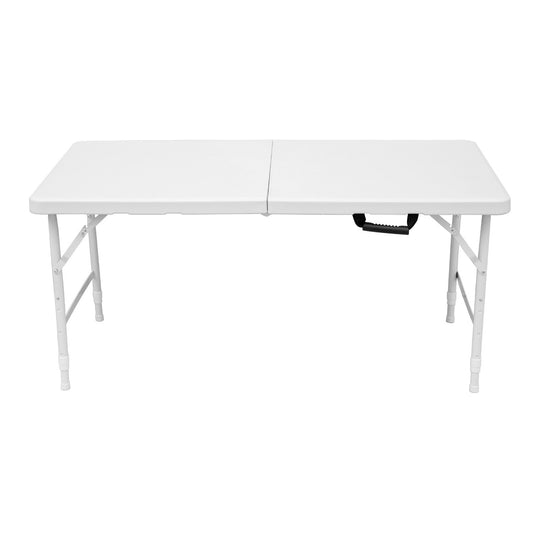 Multi-Purpose Outdoor Folding 4ft Picnic Table: Casual, Game & Party Table