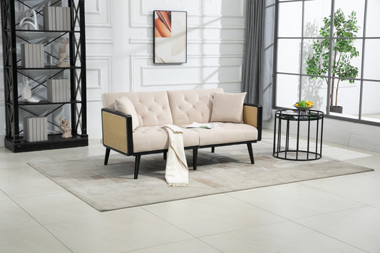 COOLMORE Velvet Sofa: Accent Loveseat with Metal Feet - Stylish, Comfortable, Size Options, Multiple Colors