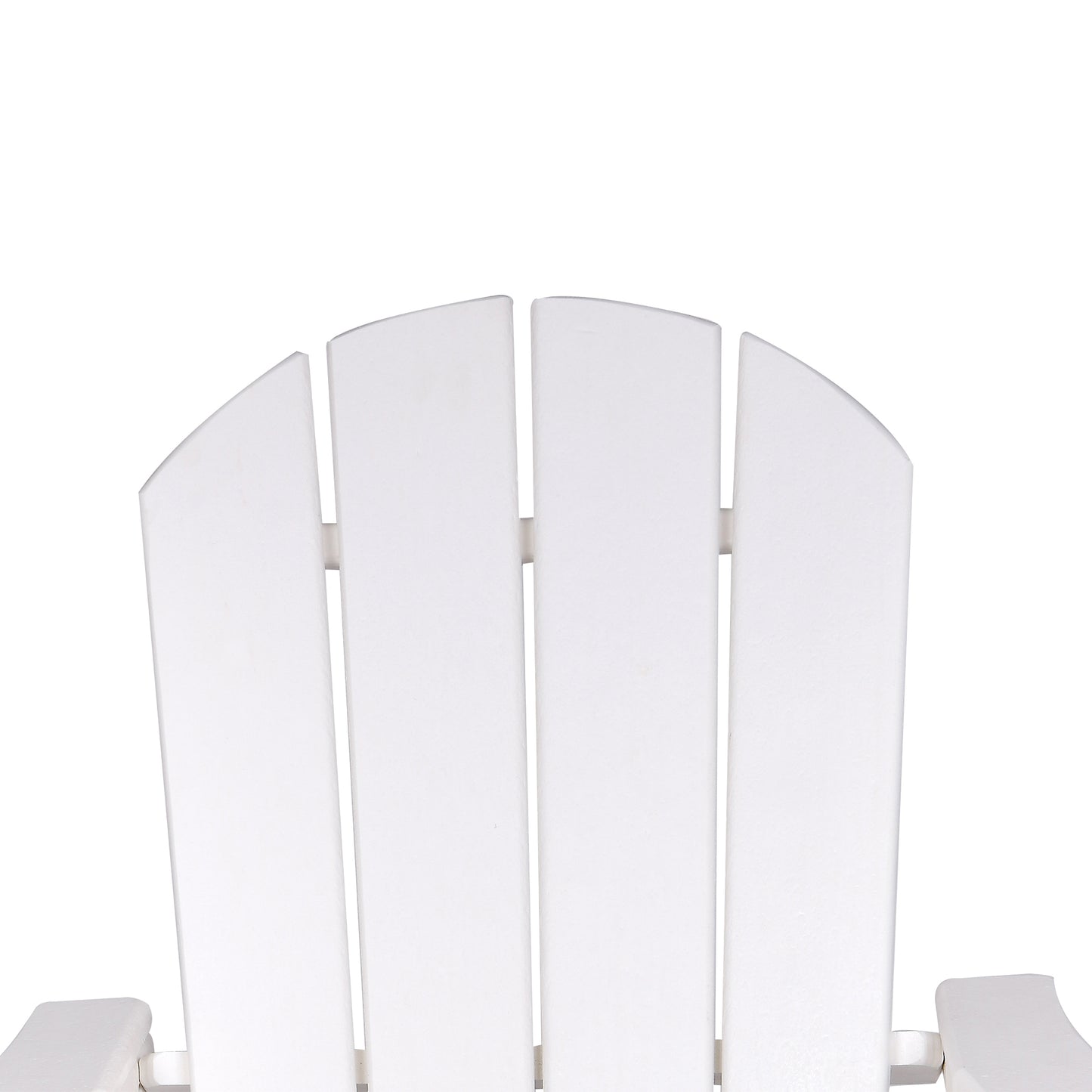 HDPE Adirondack Chair: Sunlight Resistant, Snowstorm Resistant, Outdoor Chair for Patios, Decks, Gardens, Fire Pits, Campfires - White, Ergonomic Comfort, Wide Use (220 characters)